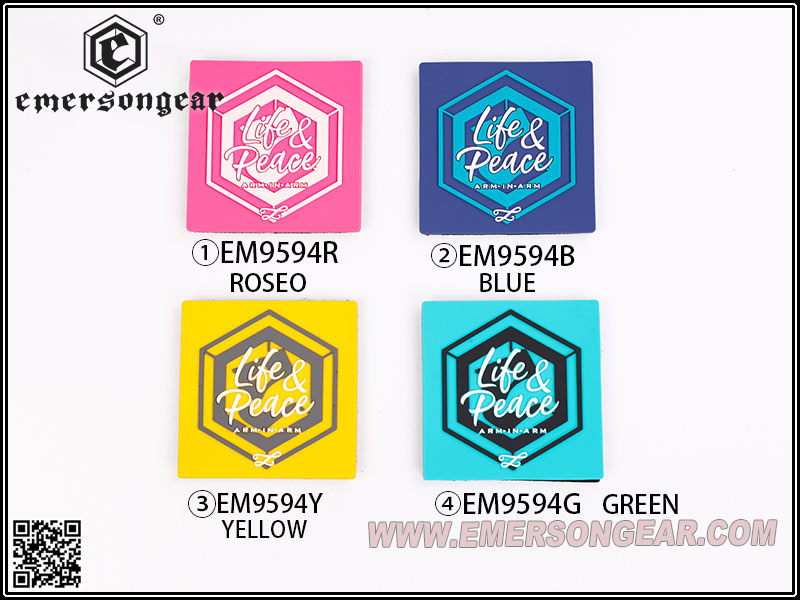 Emersongear “Life & Peace”Anti War Badge