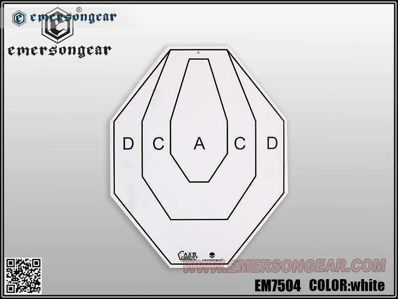 Emersongear IPSC Steel Shooting Target