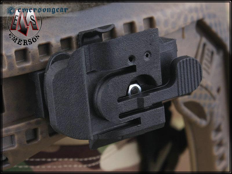 Emersongear HL1 A Helmet Light Mount For:FAST Helmet BK