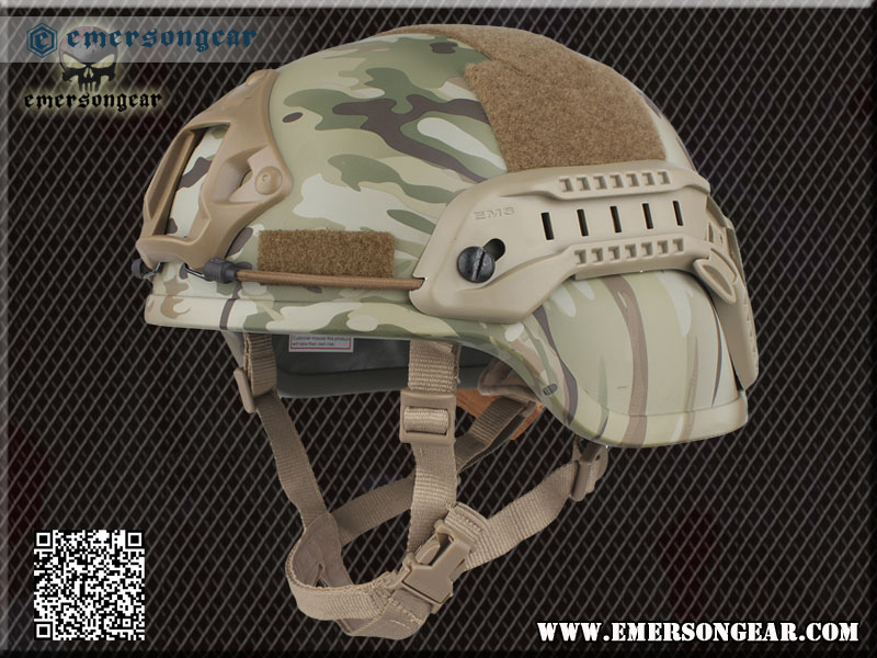 Emersongear ACH MICH 2000 Helmet Special action version BK