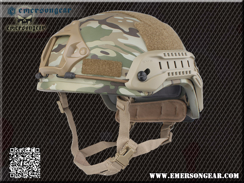 Emersongear ACH MICH 2001 Helmet Special action version BK