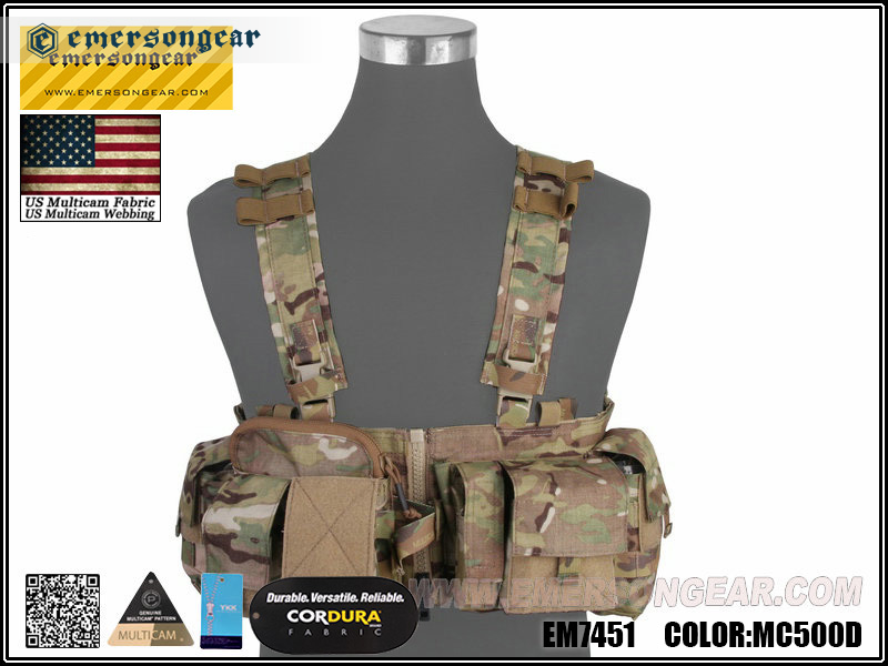 Emersongear UW Gen V Split Front Chest Rig Multicam500D