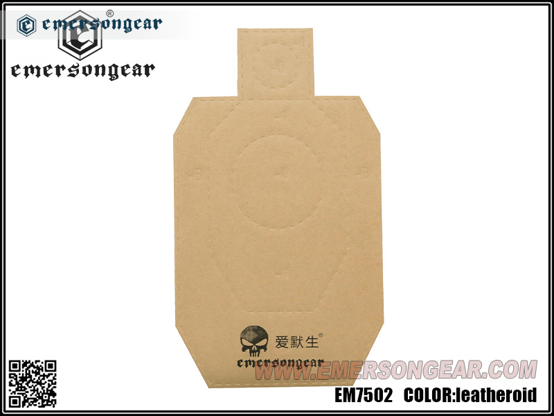Emersongear IDPA Paper Shooting Target 10 inches 20Sheets Bundle