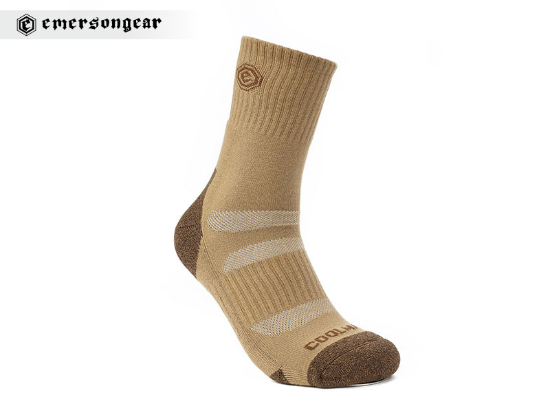 Emersongear Running Sport Anti-Bacterial Functional Mid-Top Socks “Iguana”
