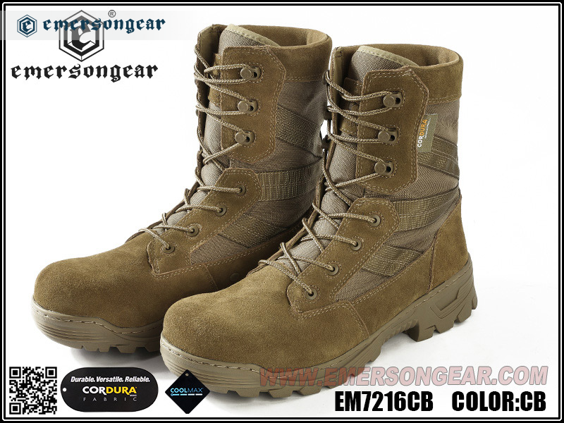 Emersongear “rattlesnake”8”High Top Desert Boots