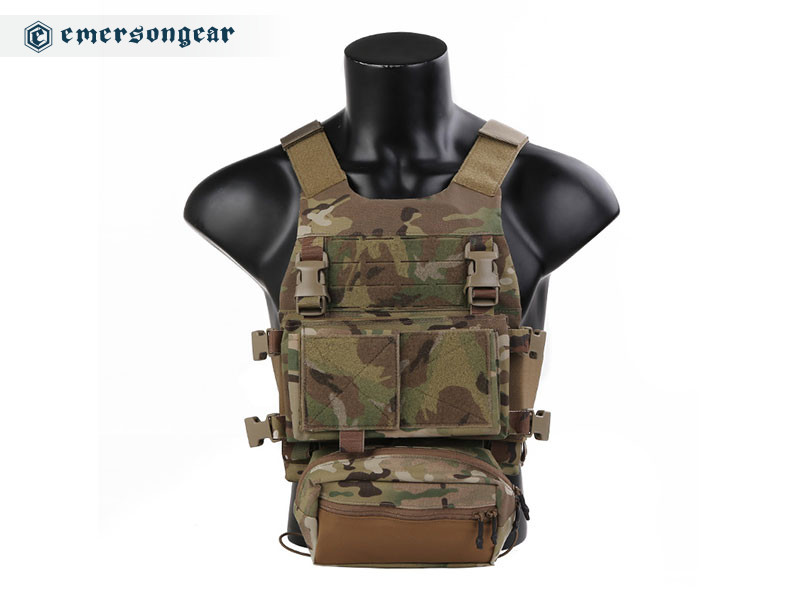 Emersongear Tactical W/MK Chest Rig Set Vest With FCS Style